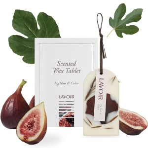 LAVOIR ラヴアセンテッド ワックス タブレット (Fig Noir & Cedar)