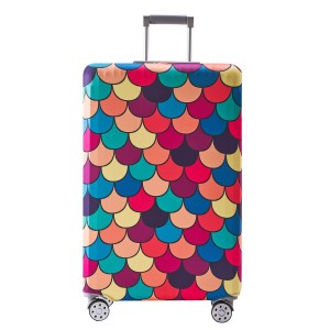 Travelkin 荷物カバー 洗濯可能 スーツケースカバー スーツケースプロテクター 傷防止 スーツケースカバー 18~32インチの荷物にフィット,