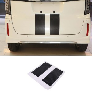 Hcilloend 新型 ホンダ N-BOX JF3 JF4 2017~2021に適用 テールゲート装飾ステッカー テール ステッカー 自動車 装飾 デカール PVC製 カス