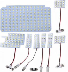 hyo rumu ルームランプ LED ハイエース200系 4型/5型/6型 スーパーGL適用 室内灯 車内灯 ホワイト 6000K 爆光 専用パーツ 純正交換 加工