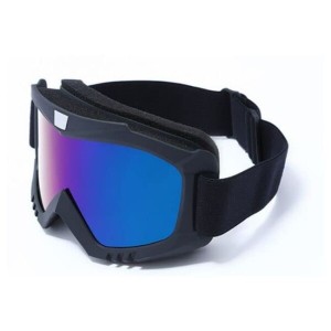 (WL Products) スポーツ ゴーグル スキー スノボー 軽量 メガネ 併用可能 ウィンタースポーツ バイク モトクロス (レインボーレンズ(タイ