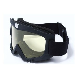 (WL Products) スポーツ ゴーグル スキー スノボー 軽量 メガネ 併用可能 ウィンタースポーツ バイク モトクロス (イエローレンズ(タイプ