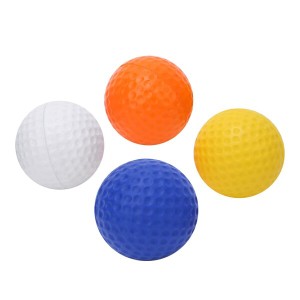軽量で柔軟なゴルフボールセット、子供用ゴルフボール、屋内スポーツのトレーニング練習用の12個