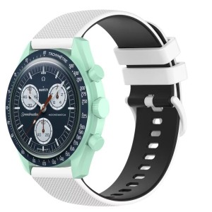 シリコン製腕時計バンド Omega x Swatch Sport用 交換用リストバンド ストラップブレスレット