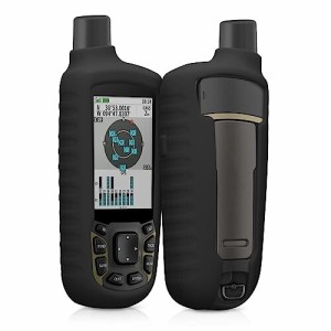 kwmobile 対応: Garmin GPSMAP 65 / 62 / 62S / 62SC ケース - GPS ナビ シリコン 保護ケース 黒色