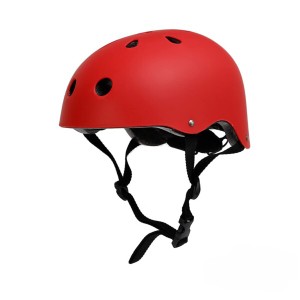 軽量・透湿性 のヘルメット。自転車、スケートボード、アイススケートなど幅広いアクティビティに対応し (M, 赤)