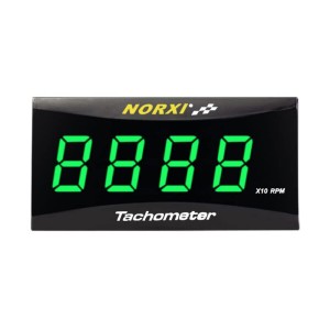 デジタルタコメーター オートバイメーター 自転車タコメーター 電気タコメーター RPMテスター Tachometer 防水設計