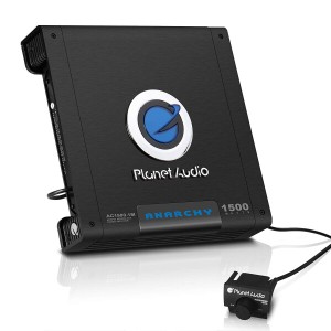 Planet Audio AC1500.1M モノブロック カーアンプ - 最大1500W 2/4[オーム]ステーブル クラスA/B Mosfet電源回路 リモートサブウーファー