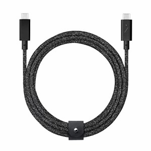 Native Union (ネイティブユニオン) Type-C Belt Cable Pro - 240W USB Type-C~Type-C 2.4m レザーストラップ付き超強力充電ケーブル iPh