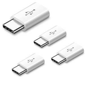 RuiMi Micro USB to Type C 変換アダプタ 急速充電/データー転送/ 56Kレジス Micro USB to type C 変換コネクタ 充電コネクター スマホ 