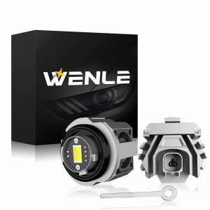 WENLE(ウエンレ) 爆光8000LM! 新型 トヨタ 純正LEDフォグ 交換バルブ L1B led 2色切り替え カラーチェンジ バルブ 車検対応 ホワイト/イ