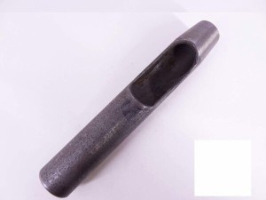 14mm，1本 穴あけポンチ レザークラフト工具 革 DIY パンチ ハトメ抜き 丸形 打ち具ポンチセット(Leather Punches)