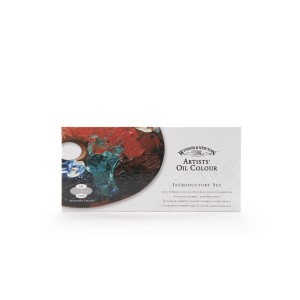 Winsor & Newton (ウィンザー＆ニュートン) アーチスト オイルカラー 油絵具 入門セット フランス製 チューブ 10本 絵の具セット (各21ml