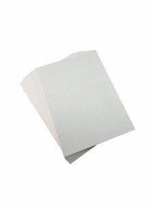 ＣＬＡＭ シンプル 厚紙 A4 16枚 大きめ 両面白 ツヤ無 ボール紙 無地 0.6mm厚 製作 作成 工作 DIY カード POP 表紙 保護