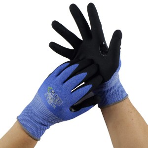 (ALT GLOVE) 防刃手袋 耐切?手袋 防刃軍手 レベル５安全防護超細発泡 滑り止め薄手 滑りに強い 油に強い 摩擦に強い 通気 (S)