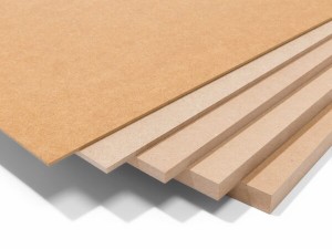 MDF ボード スライスウッド 板材 DIY 工作 資材 材料 カット ニュージーランド原産品 (12.0mm厚 210×297mm 1枚)