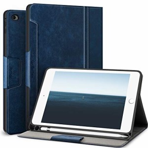 Antbox iPad Mini 5/4 ケース Apple Pencilホルダー付き 高級PUレザー 7.9インチタブレットケースカバー オートスリープ＆スタンド機能付