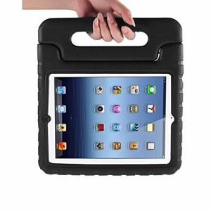 MYCARRYINGCASEキッズArmorBoxキックスタンドカバーケース (iPad2; 新しいiPad3; iPad 4 Retinaディスプレイ, Blue 青)