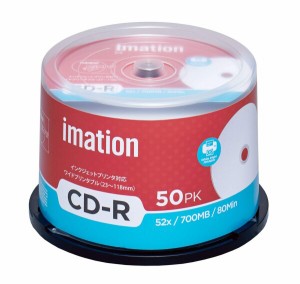 imation（イメーション） 1回記録用 CD-R IM001 (52倍速 50枚)