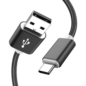 USB Type C ケーブル Type-C 充電ケーブル急速充電 高速データ転送 タイプ C 充電ケーブル ナイロン編み 断線防止 Android Galaxy Xperia