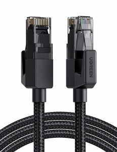 UGREEN LANケーブル CAT6 メッシュギガビットイーサネット ケーブル LANRJ45 1000Mbps 高速PS4、Xbox One、スマートTV、スイッチ、ルータ