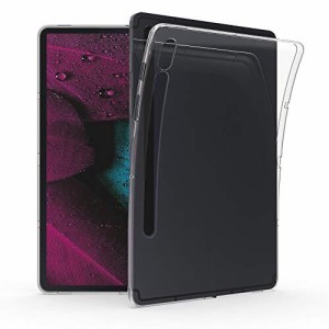 kwmobile タブレットケース 対応: Samsung Galaxy Tab S8 / Galaxy Tab S7 ケース - タブレットカバー TPU シリコン 保護 透明