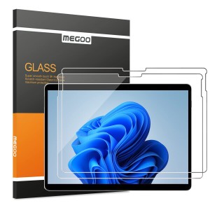 Megoo Surface Pro 10 /Surface Pro 9 /Surface Pro 8 / surface Pro X 対応 フィルム ガラスフィルム 保護シート 強化 ガラス 保護 フィ