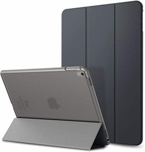 iPad Pro 9.7 ケース Dadanism iPad Pro 9.7インチ 2016専用 タブレットケース 半透明PCバックケース 3つ折りスタンド 衝撃吸収 PUレザー