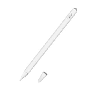 AWINNER Apple Pencil(第2世代) ケース 落下 傷つけ防止 apple ペンシル カバー シリコン製 充電時キャップの紛失を防ぐ Apple Pencil(第