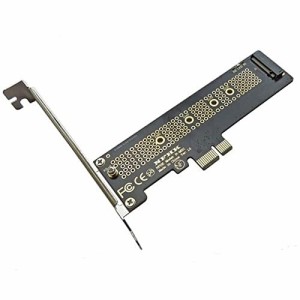 ALIKSO M.2 NGFF PCIe 22110 SSD (NVMe & AHCI) → PCIe x 1 変換アダプタ コネクタ,ホストコントローラ拡張カード,ハーフハイトロファイ