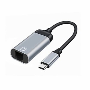 NFHK USB-C Type-C USB3.1~1000Mbps ギガビットイーサネットネットワークLANケーブルアダプター ノートパソコン用