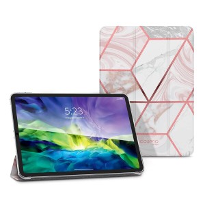 i-Blason iPad Pro 11 ケース 2021 第3世代 綺麗なアイパッド 11.0 インチケース スタンド式 女性用 マーブル(Cosmo lite)