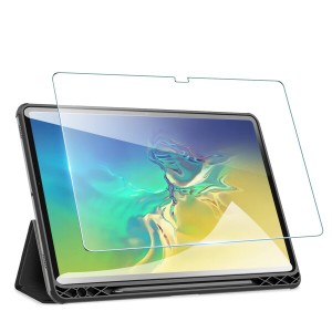 Galaxy Tab S8 Plus / Tab S8+ 用 ガラスフィルム 強化ガラス Galaxy Tab S8+ 保護フィルム 12.4インチ 日本製素材旭硝子製 衝撃吸収 高