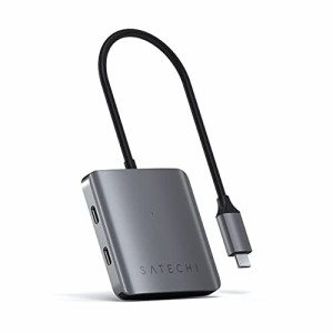 Satechi 4ポート USB-C ハブ 5Gbps高速データ転送 Type-Cポート増設 (映像出力や充電に非対応) (MacBook Pro, iPad Proなど対応)