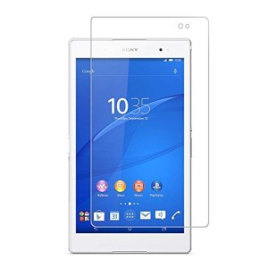 PauTion Sony Xperia Z3 Compact Tablet フィルム Sony Xperia Z3 Compact Tablet タブレット2017 モデル 強化ガラスフィルム 国産ガラス