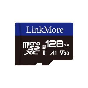 LinkMore 128GB マイクロSDカード Nintendo Switch対応/MicroSDXCカード / U3 / A1 / V30 / SDアダプター付 (読込最大95MB/s)