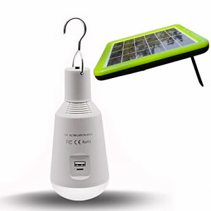 Ittano 充電式LEDランタン ソーラーパネル付き 防災グッズ スマホ充電 停電 ライト 非常用 フック 備品 USB バッテリー付き