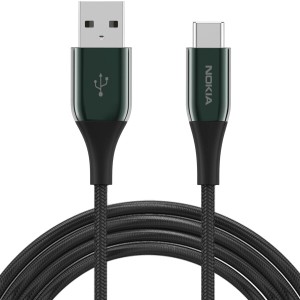 ノキア(Nokia) USB-A&USB-Cケーブル 2A急速充電 高速データ転送 Galaxy/Xperia/LG/AQUOS/などのUSB-C端末対応 2m