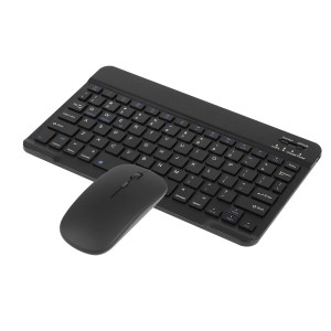 ワイヤレスキーボード マウスセット 小型 タブレットキーボード ipad対応 キーボード bluetooth スマホ用キーボード かわいい 10イン USB