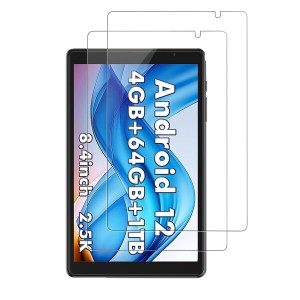 For ユアユー P30 / UAUU P30 タブレット 8インチ 対応 強化ガラス保護フィルム KONXISA 8インチタブレットガラス保護フィルム 液晶保護