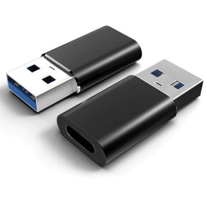 USB 3.0 to usb type c 変換 usb 変換アダプター 超小型 急速充電+高速データ転送 type c 変換アダプター オス-メス スマホ パソコン等対