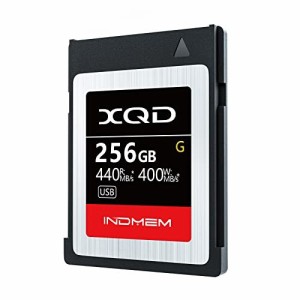INDMEM XQDメモリーカード 256GB 書き込み速度400MB/s 読み出し速度440MB/s
