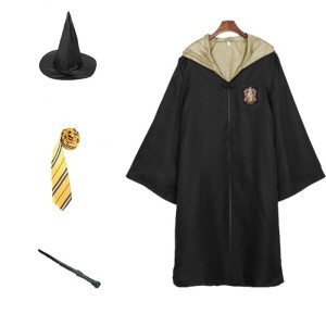 (AZUSA) ハリーポッター 衣装 ネクタイ、帽子、魔法の杖 付き 文化祭 漫遊展 コスチューム ハロウイーン パーティー 変装 仮装 ハロウィ