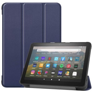 Fire HD 8 2022 / Fire HD 8 2020 / Fire HD 8 Plus ケース Fire HD 8 2020年発売 / Fire HD 8 2022年発売 カバー 薄型 三つ折スタンドケ