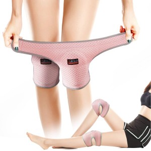 膝当て 作業用 膝あてパッド スポーツ 掃除 農作業 男女兼用 両膝セット ピンク色,Medium