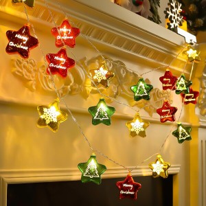 CINECE イルミネーションライト クリスマス用ライト スターライト バッテリー式 ベッドサイドランプ ウォームランプ ベッドルーム照明 星