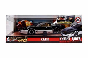 Jada Toys ハリウッドライド ナイトライダー K.A.R.1982 ポンティアック ファイヤーバード 1:24 ライトアップ機能付きダイキャスト車両、