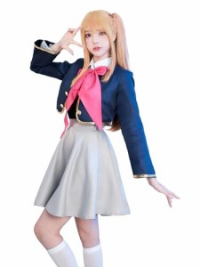 (CR ROLECOS) ウィッグ付き 星野ルビー コスプレ アニメ コスプレ衣装 マンガ ハロウィン コスチューム アイドル 服 イベント 仮装 撮影