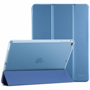 ProCase iPad 9.7 ケース、iPad 6世代 2018/ 5世代 2017, iPad Air 2 1 保護カバー, ３つ折り スマートケース TPUバックカバー スタンド