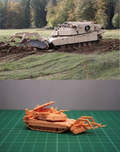 1/144 USA M1150 Assault Breacher Vehicle Resin Kit